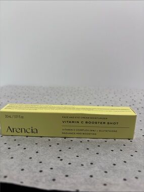 Arencia Vitamin C Booster Shot Face & Eye Cream - Yellow